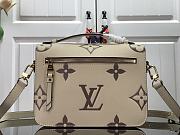 Louis Vuitton | Pochette Metis Handbag M45596 Cream - 6