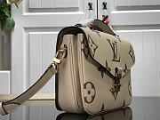 Louis Vuitton | Pochette Metis Handbag M45596 Cream - 5