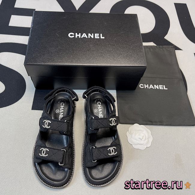 Chanel | Lady Sandal Black - 1