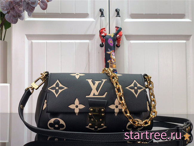Louis Vuitton | Favorite Handle Bag M45813 Black&Cream - 1