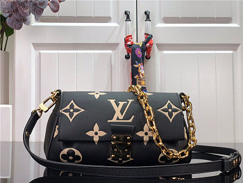 Louis Vuitton | Favorite Handle Bag M45813 Black&Cream