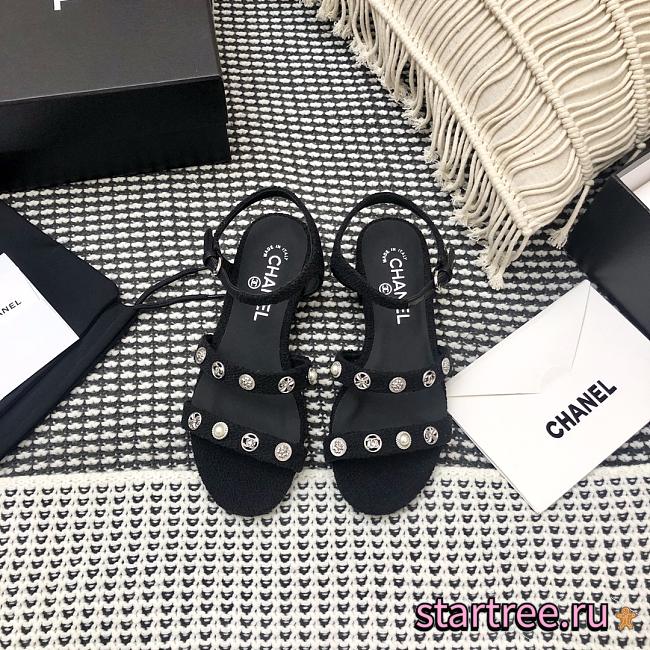 Chanel | Lady Sandal Black A4712 Black - 1