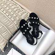 Chanel | Lady Sandal Black A4712 Black - 2