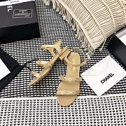 Chanel | Lady Sandal Black A4723 Yellow - 5