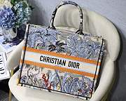 Dior | Book Tote Bag Coconut Forest 40.5cm - 1