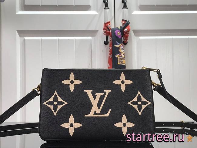 Louis Vuitton | Double Zip Pochette M80084 Black - 1