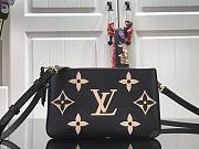 Louis Vuitton | Double Zip Pochette M80084 Black - 3