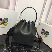 Prada | Bucket Bag Black 1BE018 - 6