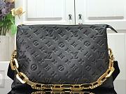 Louis Vuitton | Coussin MM M57782 Balck 34x24x12cm - 1