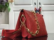 Louis Vuitton | Coussin PM M57790 Red 26x20x12cm - 5