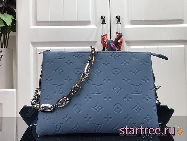 Louis Vuitton | Coussin PM M58628 Dark Blue 26x20x12cm - 1