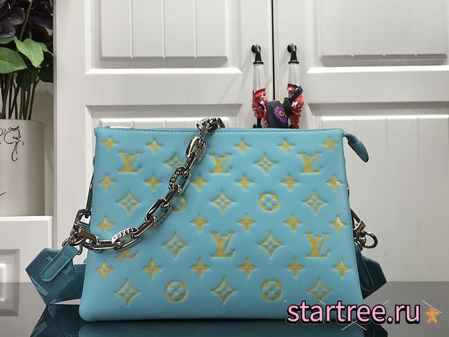 Louis Vuitton | Coussin PM M58628 Azure 26x20x12cm - 1