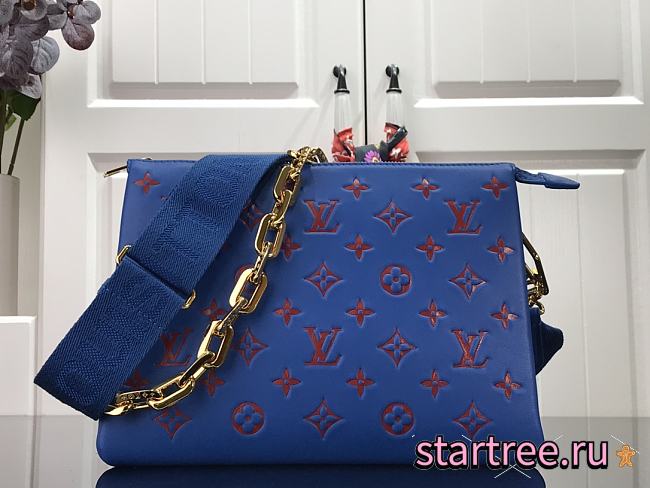 Louis Vuitton | Coussin PM M58628 Blue 26x20x12cm - 1