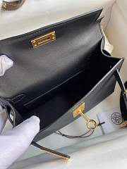 Hermès | Epsom Mini Kelly Sellier 20 Black - 4