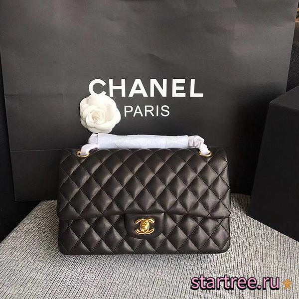 Chanel | Classic Flap Bag Lambskin Golden  A01112 25.5cm - 1