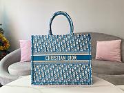 DIOR | Book Tote Blue 41.5cm - 1