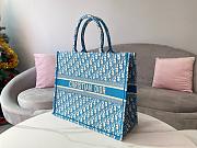 DIOR | Book Tote Blue 41.5cm - 4