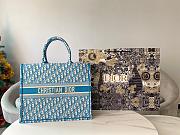 DIOR | Book Tote Blue 41.5cm - 5