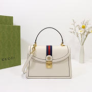 Gucci | Ophidia Small Top Handle White Bag 651055 - 1