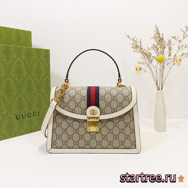 Gucci | Ophidia Small Top Handle Bag 651054  - 1