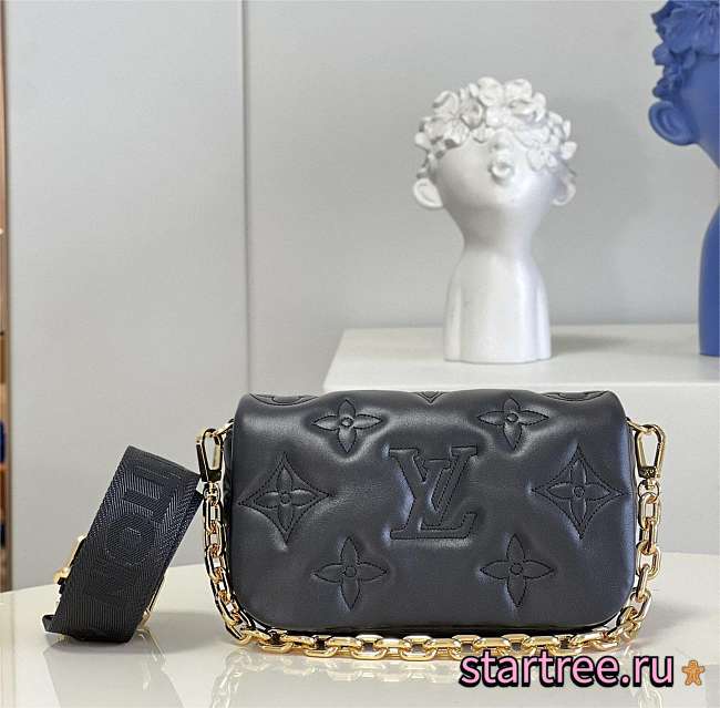 Louis Vuitton | Wallet On Strap Bubblegram M81398  - 1