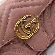 Gucci | GG Marmont Matelassé Mini Bag ‎446744 Dusty Pink - 2