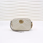 Gucci | GG Marmont Matelassé Mini Bag 448065 White - 1