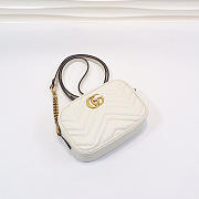 Gucci | GG Marmont Matelassé Mini Bag 448065 White - 5