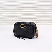 Gucci | GG Marmont Matelassé Mini Bag 448065 Black - 6