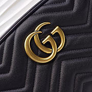 Gucci | GG Marmont Small Matelassé Shoulder Bag 447632 Black - 2