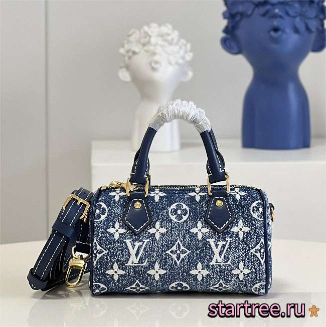 Louis Vuitton | Nano Speedy M81168 Blue - 1