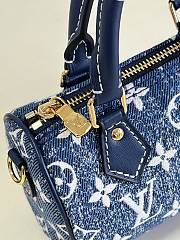 Louis Vuitton | Nano Speedy M81168 Blue - 5