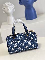 Louis Vuitton | Nano Speedy M81168 Blue - 6