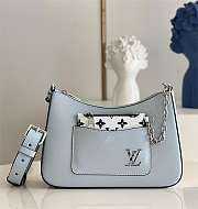 Louis Vuitton | Marelle Epi Quartz Blue Leather Handbag M80688 - 1