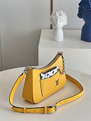 Louis Vuitton | Marelle Epi Quartz Yellow Leather Handbag M80688  - 3