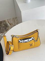 Louis Vuitton | Marelle Epi Quartz Yellow Leather Handbag M80688  - 5