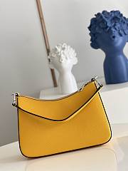 Louis Vuitton | Marelle Epi Quartz Yellow Leather Handbag M80688  - 6