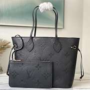 Louis Vuitton | Neverfull MM Noir Monogram M45685  - 1