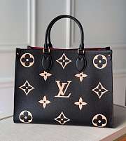 Louis Vuitton | Onthego MM M45495 Black & Cream - 1