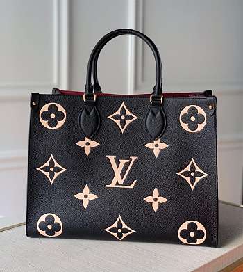 Louis Vuitton | Onthego MM M45495 Black & Cream