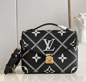 Louis Vuitton | Pochette Metis Handbags Black M46028 