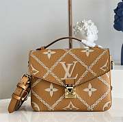 Louis Vuitton | Pochette Metis Handbags Ginger&Beige M46028  - 1