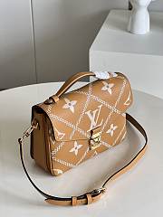 Louis Vuitton | Pochette Metis Handbags Ginger&Beige M46028  - 2