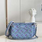 Louis Vuitton | Multi Pochette Accessoires M46093  Blue - 1