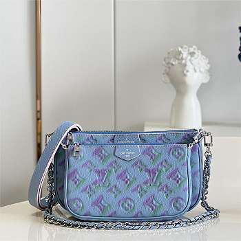 Louis Vuitton | Multi Pochette Accessoires M46093  Blue