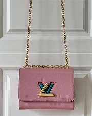 Louis Vuitton | Twist MM Handbag M20802 Pink - 6
