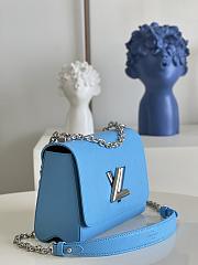 Louis Vuitton | Twist MM Handbag M20802 Blue - 2