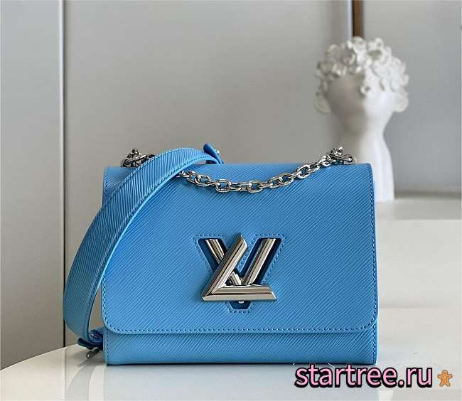 Louis Vuitton | Twist MM Handbag M20802 Blue - 1