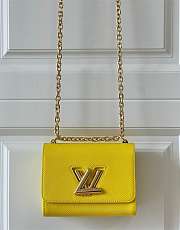 Louis Vuitton | Twist PM Handbag M20802 Yellow - 6