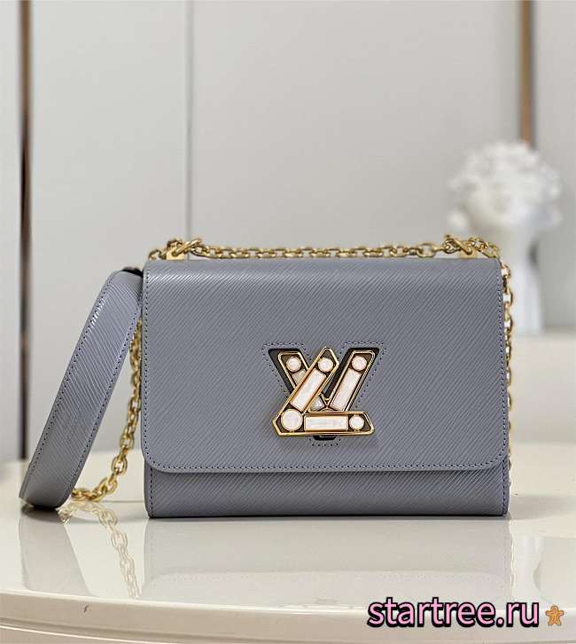 Louis Vuitton | Twist MM Handbag M59218 Grey - 1
